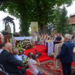 19.07.2020. Małogoszcz. Prymicyjna msza święta arcybiskupa Henryka Jagodzińskiego / Ewa Pociejowska-Gawęda / Radio Kielce