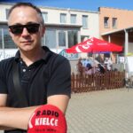 26.07.2020 Jędrzejów. Eliminacje do 44. Buskich Spotkań z Folklorem. Na zdjęciu Michał Stachurski - członek jury / Ewa Pociejowska-Gawęda / Radio Kielce