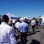 05.07.2020. Miedziana Góra. Wiceminister Anna Krupka zachęca do wsparcia Andrzeja Dudy / Michał Kita / Radio Kielce