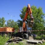 15.07.2020. Kielce. Awaria sieci wodociągowej przy ul. Jaworskiego / Piotr Kwaśniewski / Radio Kielce