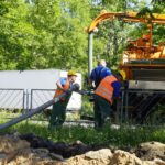 15.07.2020. Kielce. Awaria sieci wodociągowej przy ul. Jaworskiego / Piotr Kwaśniewski / Radio Kielce