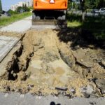 15.07.2020. Kielce. Awaria sieci wodociągowej przy ul. Jaworskiego / Piotr Kwaśniewski / Radio Kielce