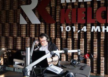 Na zdjęciu Radosław Podsiadły - Radio Kielce / Dionizy Krawczyński / Radio Kielce