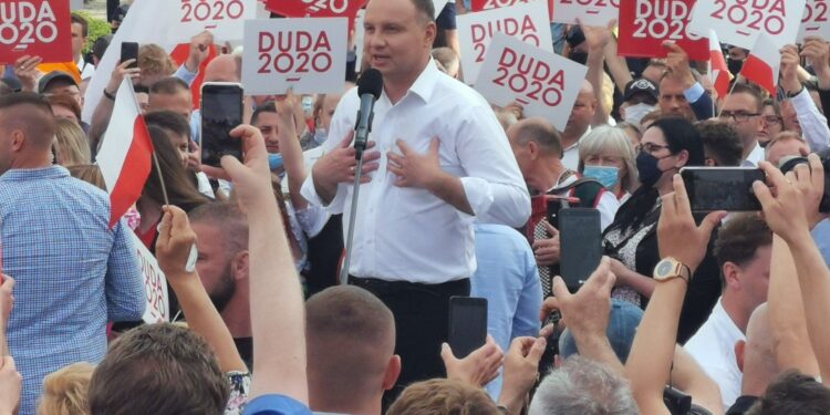 19.06.2020. Kielce. Wizyta prezydenta RP Andrzeja Dudy / Piotr Kwaśniewski / Radio Kielce