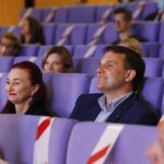 29.07.2020 Warszawa. Inauguracja projektu Przestrzeń Sztuki. Na zdjęciu (od lewej): Elżbieta Pańtak - dyrektor KTT i Grzegorz Pańtak - wicedyrektor KTT / Jarosław Kubalski / Radio Kielce