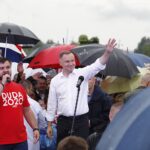 06.07.2020. Mniów. Wizyta prezydenta RP Andrzeja Dudy / Jarosław Kubalski / Radio Kielce