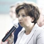 03.07.2020. Pawłów. Wizyta Marleny Maląg, minister rodziny, pracy i polityki społecznej / Jarosław Kubalski / Radio Kielce