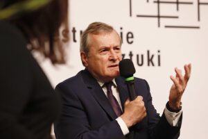 29.07.2020 Warszawa. Inauguracja projektu Przestrzenie Sztuki. Na zdjęciu: wicepremier Piotr Gliński / Jarosław Kubalski / Radio Kielce