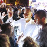 06.07.2020. Końskie. Prezydent RP Andrzej Duda na Rynku / Jarosław Kubalski / Radio Kielce