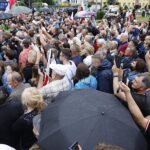 06.07.2020. Mniów. Wizyta prezydenta RP Andrzeja Dudy / Jarosław Kubalski / Radio Kielce