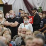 08.07.2020. Osiek. Wizyta marszałek Sejmu Elżbiety Witek / Jarosław Kubalski / Radio Kielce