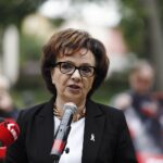 08.07.2020. Busko-Zdrój. Wizyta marszałek Sejmu Elżbiety Witek / Jarosław Kubalski / Radio Kielce