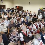 03.07.2020 Gadka w gminie Mirzec. Spotkanie minister Marleny Maląg - szefowa resortu rodziny, pracy i polityki społecznej z mieszkańcami / Jarosław Kubalski / Radio Kielce