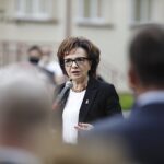 08.07.2020. Busko-Zdrój. Wizyta marszałek Sejmu Elżbiety Witek / Jarosław Kubalski / Radio Kielce