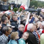 06.07.2020. Mniów. Wizyta prezydenta RP Andrzeja Dudy / Jarosław Kubalski / Radio Kielce