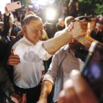 06.07.2020. Końskie. Prezydent RP Andrzej Duda na Rynku / Jarosław Kubalski / Radio Kielce