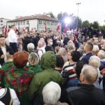 06.07.2020. Mniów. Wizyta prezydenta RP Andrzeja Dudy / Jarosław Kubalski / Radio Kielce