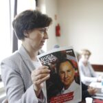 03.07.2020 Gadka w gminie Mirzec. Spotkanie minister Marleny Maląg - szefowa resortu rodziny, pracy i polityki społecznej z mieszkańcami / Jarosław Kubalski / Radio Kielce