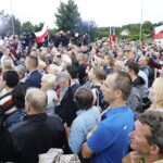 06.07.2020. Mniów. Wizyta prezydenta RP Andrzeja Dudy / Jarosław Kubalski / Radio Kielce