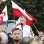 06.07.2020. Mniów. Wizyta prezydenta RP Andrzeja Dudy / Jarosław Kubalski / Radio Kielce