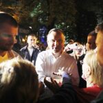 06.07.2020. Końskie. Prezydent RP Andrzej Duda na Rynku / Jarosław Kubalski / Radio Kielce