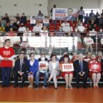 03.07.2020. Pawłów. Wizyta Marleny Maląg, minister rodziny, pracy i polityki społecznej / Jarosław Kubalski / Radio Kielce