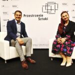 29.07.2020 Warszawa. Inauguracja projektu Przestrzenie Sztuki. Na zdjęciu (od lewej): Grzegorz Pańtak - wicedyrektor KTT i Elżbieta Pańtak - dyrektor KTT / Jarosław Kubalski / Radio Kielce