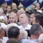 06.07.2020. Mniów. Wizyta prezydenta RP Andrzeja Dudy / Jarosław Kubalski / Radio Kielce