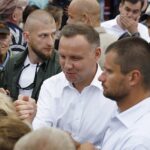 06.07.2020. Mniów. Wizyta prezydenta RP Andrzeja Dudy / Jarosław Kubalski / Radio Kielce