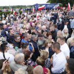 06.07.2020. Mniów. Wizyta prezydenta RP Andrzeja Dudy / Jarosław Kubalski / Radio Kielce