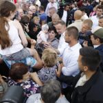 06.07.2020. Mniów. Wizyta prezydenta RP Andrzeja Dudy / Jarosław Kubalski / Radio Kielce