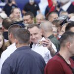 06.07.2020. Mniów. Wizyta prezydenta RP Andrzeja Dudy / Jarosław Kubalski / Radio Kielce