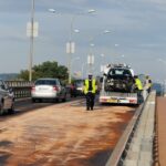 10.07.2020 Kielce. Wypadek na ul. Krakowskiej / Piotr Kwaśniewski / Radio Kielce