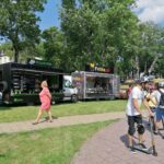 11.07.2020 Busko-Zdrój. Zlot Food Trucków / Marta Gajda / Radio Kielce