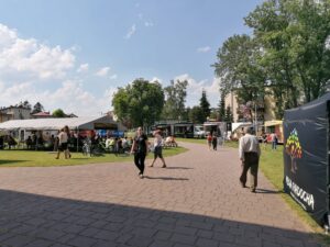 11.07.2020 Busko-Zdrój. Zlot Food Trucków / Marta Gajda / Radio Kielce