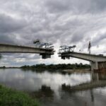 14.07.2020 Nowy Korczyn. Budowa mostu / Marta Gajda / Radio Kielce