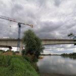 14.07.2020 Nowy Korczyn. Budowa mostu / Marta Gajda / Radio Kielce