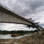 14.07.2020 Nowy Korczyn. Budowa mostu / Marta Gajda / Radio Kielce