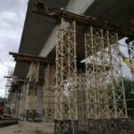 14.07.2020 Nowy Korczyn. Budowa mostu / Marta Gajda / Radio Kielce