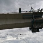 14.07.2020 Nowy Korczyn. Budowa mostu / Marta Gajda / Radio Kielce