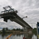 14.07.2020 Nowy Korczyn. Budowa mostu / Marta Gajda / Radio Kielce