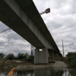 14.07.2020 Nowy Korczyn. Budowa mostu / Marta Gajda / Radio Kielce