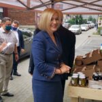 16.07.2020. Kielce. Otwarcie sklepu „Silni z natury”. Na zdjęciu: Renata Janik - wicemarszałek województwa świętokrzyskiego / Piotr Kwaśniewski / Radio Kielce