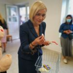 16.07.2020. Kielce. Otwarcie sklepu „Silni z natury”. Na zdjęciu: Renata Janik - wicemarszałek województwa świętokrzyskiego / Piotr Kwaśniewski / Radio Kielce