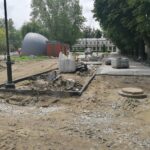 21.07.2020. Busko-Zdrój. Rewitalizacja Parku Zdrojowego / Marta Gajda / Radio Kielce