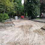 21.07.2020. Busko-Zdrój. Rewitalizacja Parku Zdrojowego / Marta Gajda / Radio Kielce