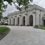 21.07.2020. Busko-Zdrój. Rewitalizacja Parku Zdrojowego / Marta Gajda / Radio Kielce