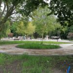 21.07.2020. Busko-Zdrój. Rewitalizacja Parku Zdrojowego / Marta Gajda / Radio Kielce