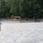 21.07.2020. Busko-Zdrój. Rewitalizacja Parku Zdrojowego / Marta Gajda / Radio Kielce