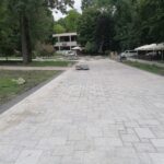 21.07.2020. Busko-Zdrój. Rewitalizacja Parku Zdrojowego / Marta Gajda / Radio Kielce